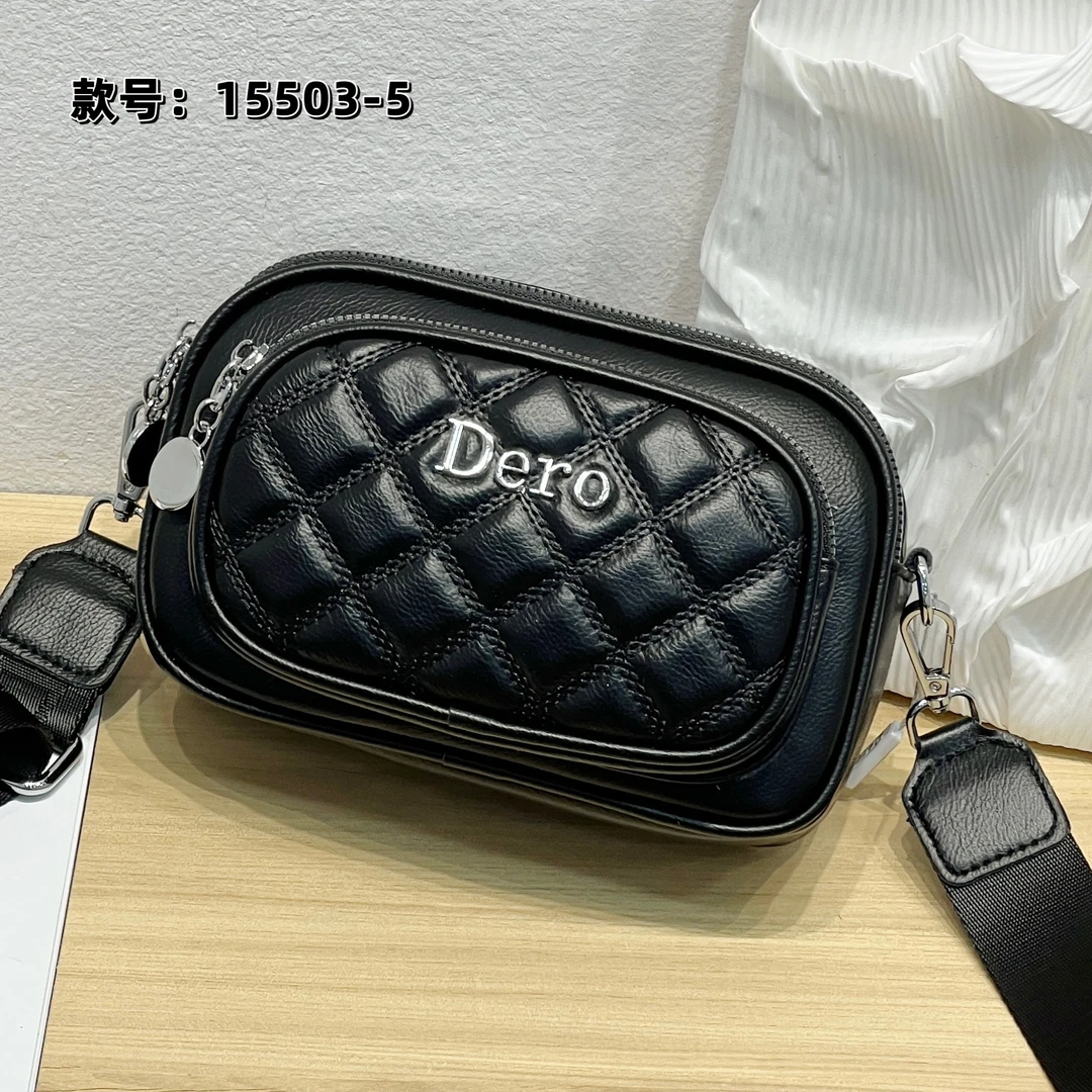 质感包女斜挎包高级新款菱格休闲小包迷你小方包时尚单肩流行包包