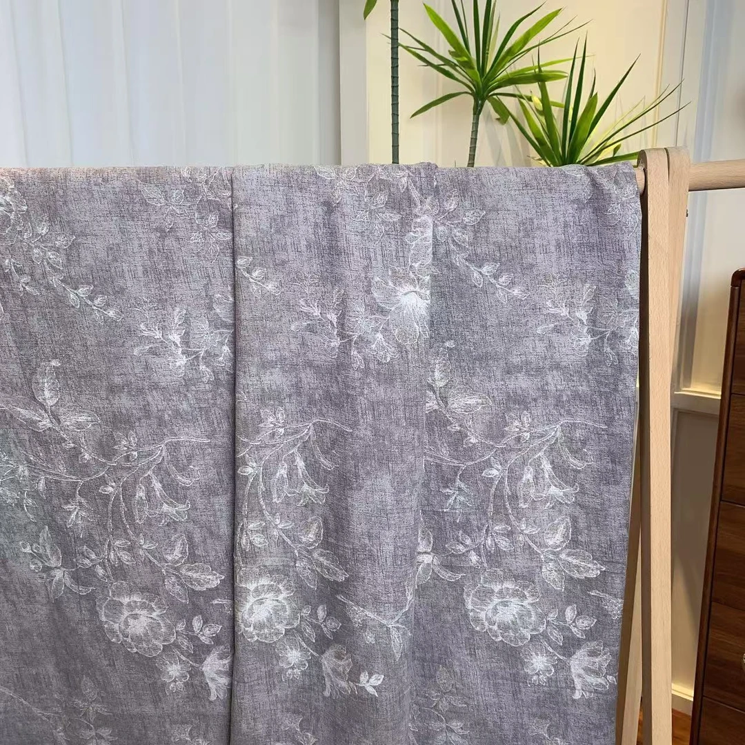 【灰墨】小辣椒加厚磨绒双人被套被罩木棉棉麻感学生家用床品