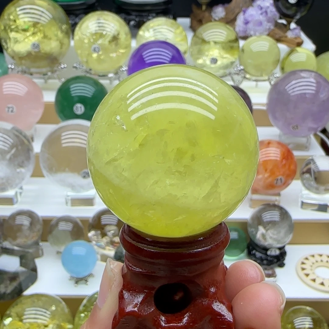 珠宝半成品未镶嵌水晶43mm