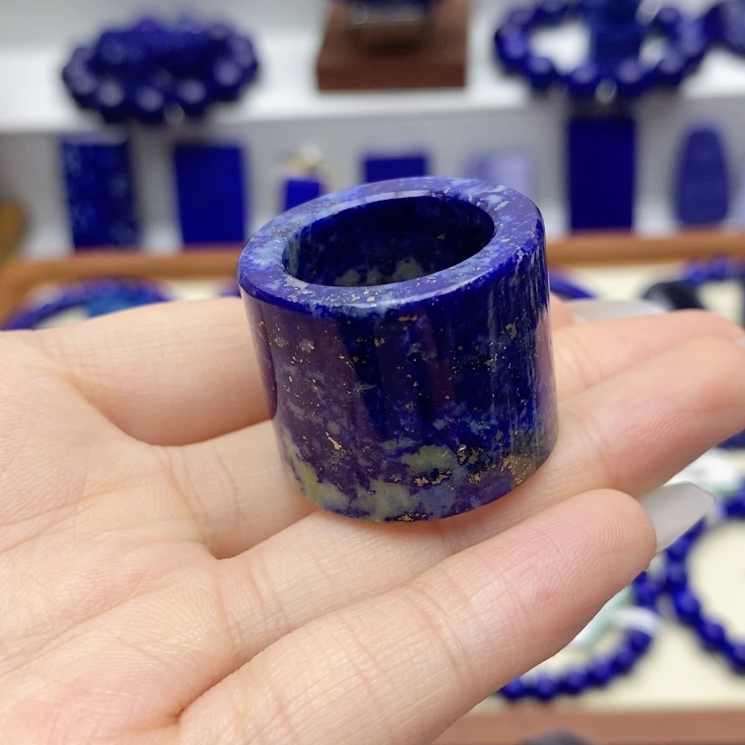 未镶嵌青金石戒指内径19.6mm