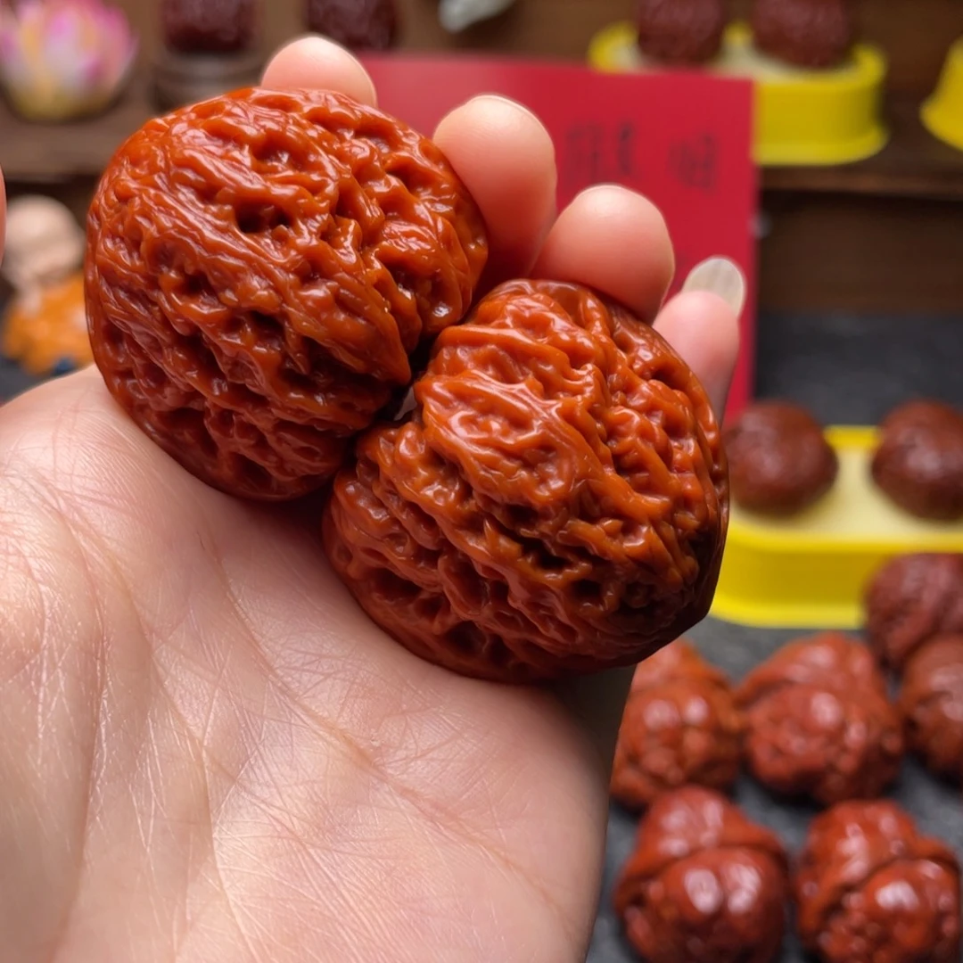 文玩核桃吊坠文玩核桃 手把件 南将石 40