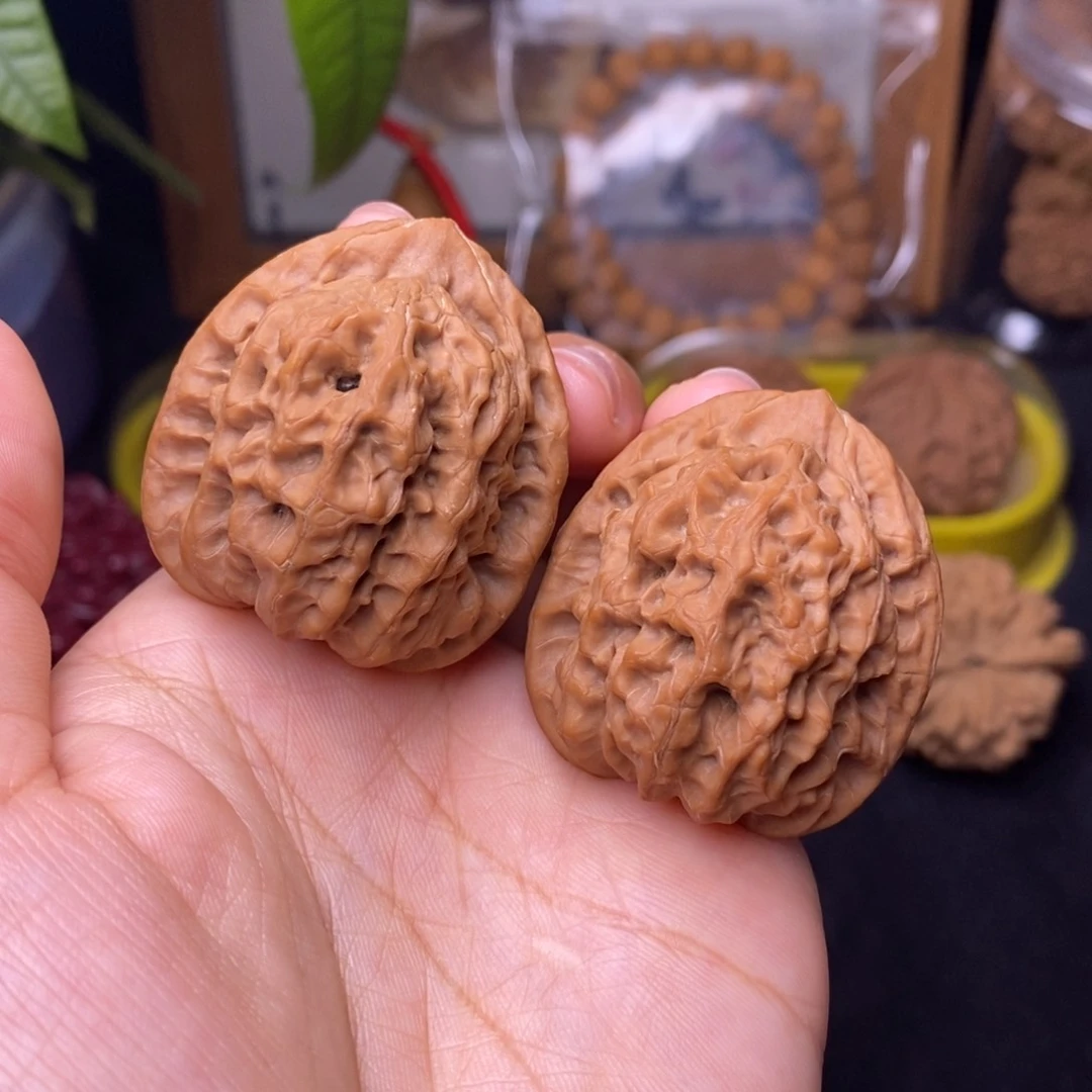 文玩核桃把件36.5佛肚