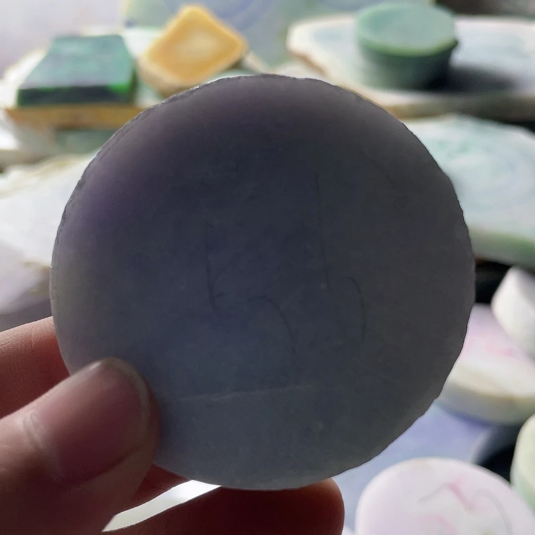 翡翠颈饰未镶嵌毛料50