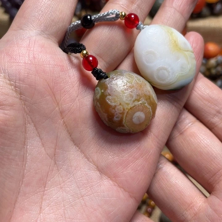 玛瑙/玉髓合金手链
