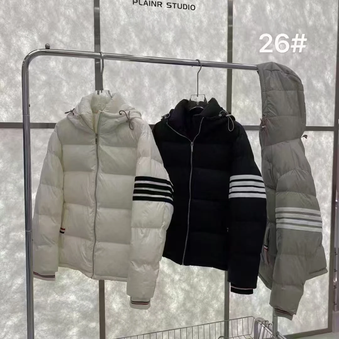 CB-26-冬季新款简约轻薄时尚羽绒服外套男女同款