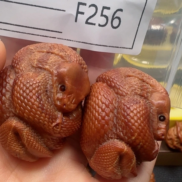 桃核吊坠美人蛇43蛇