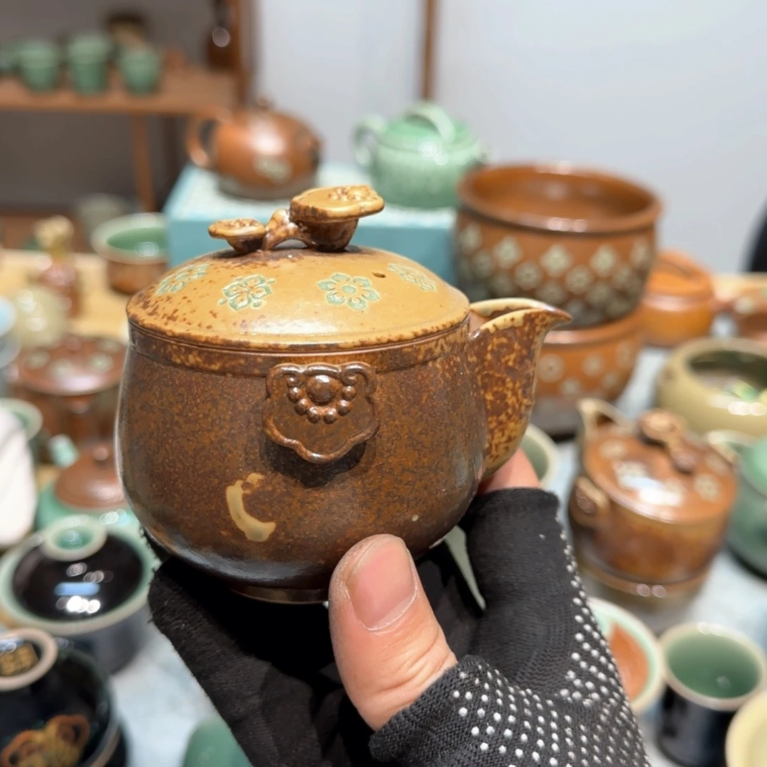 小金茶具青瓷茶器