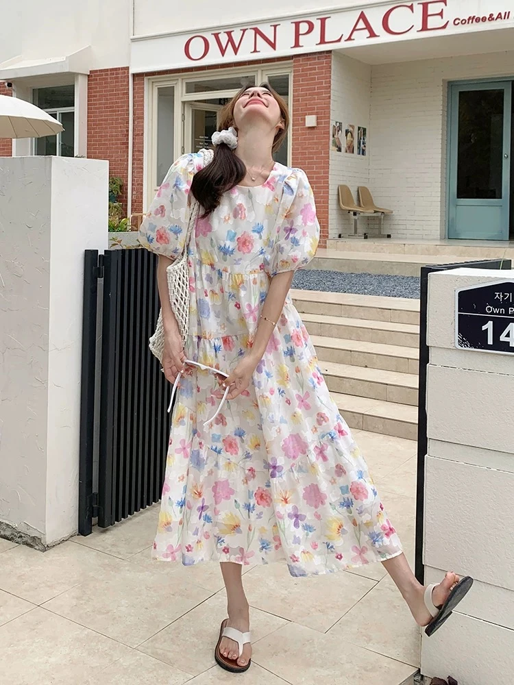 HUAN【801-900】百搭气质网红ins风连衣裙