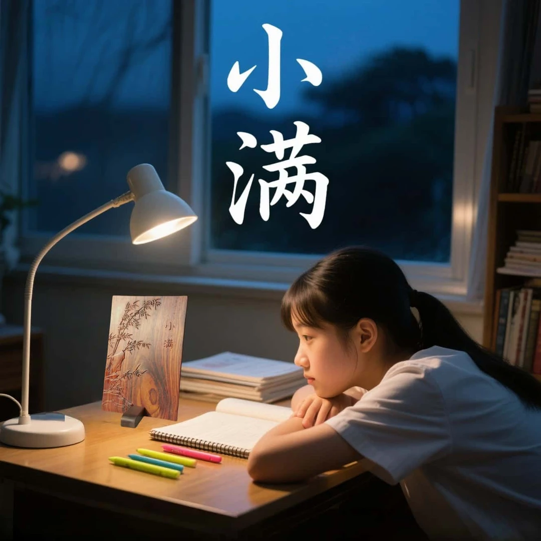 小满竹意桌面精致艺术摆件红木日常送礼领导朋友办公居家秋天礼物