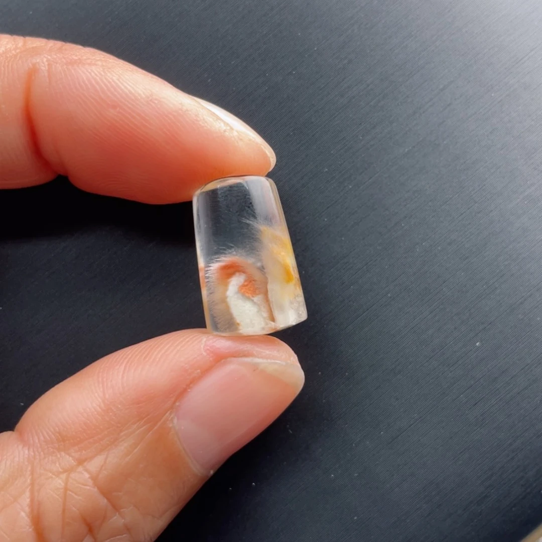【闪购商品】水晶吊坠(不含链)银S925镶嵌夜*?