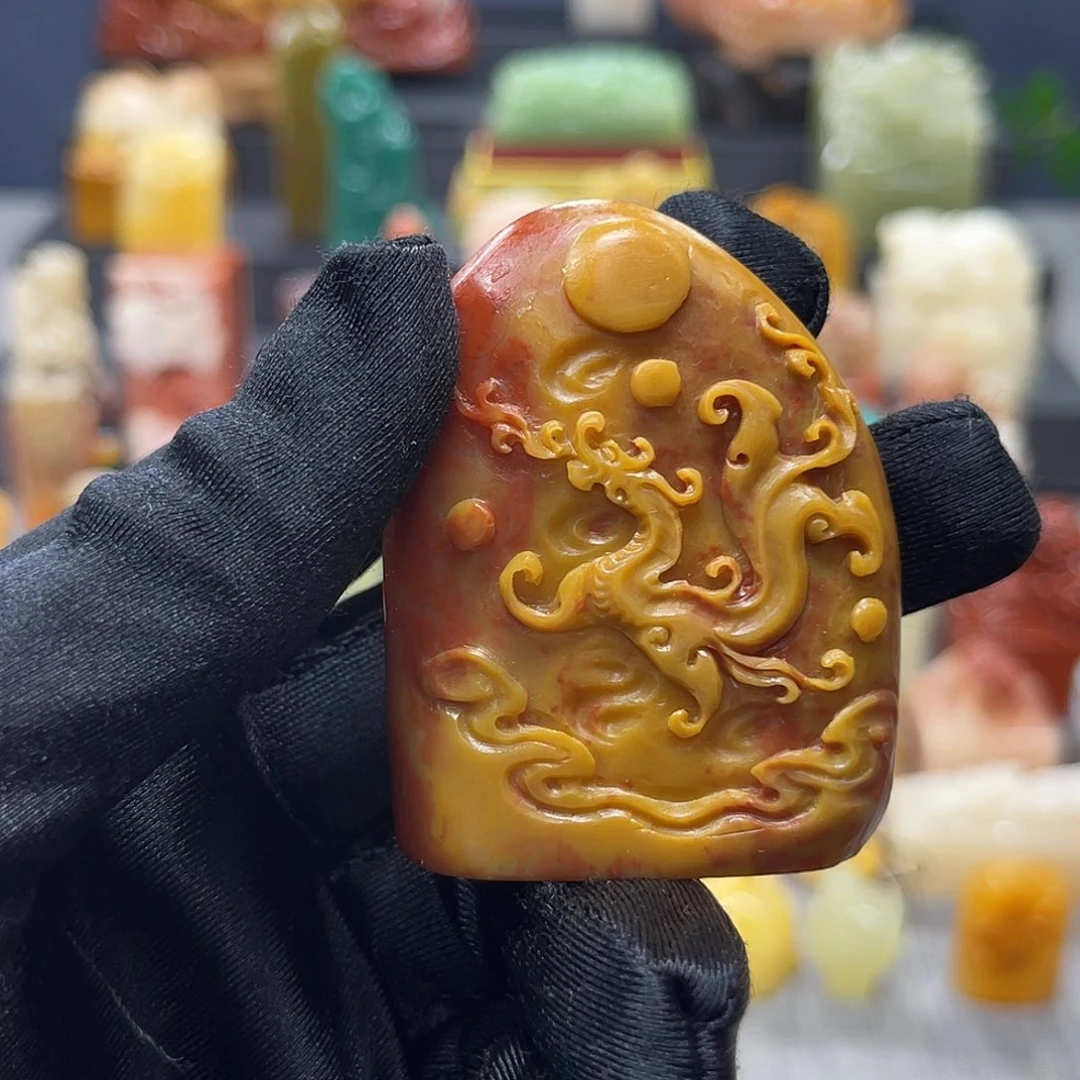 巴林石印石包邮包刻7013