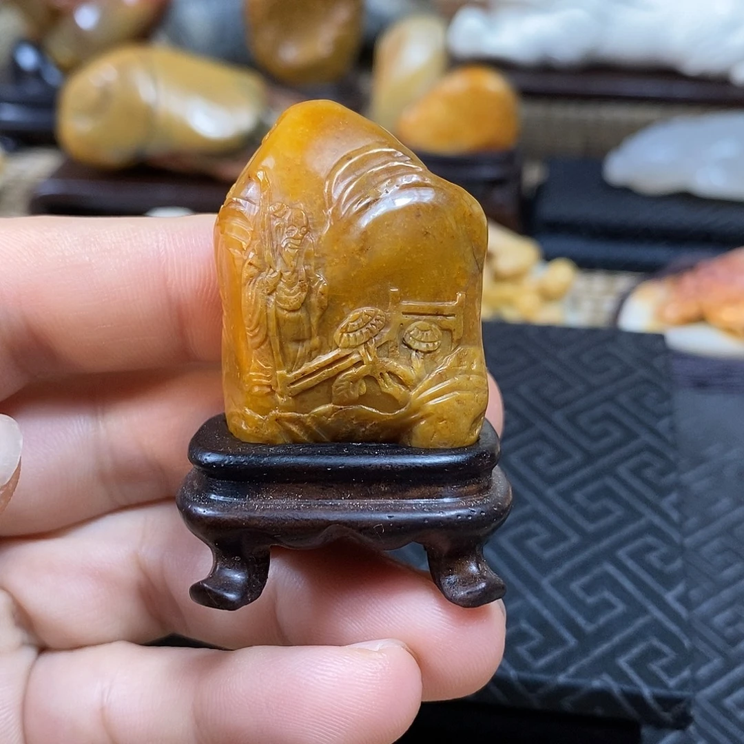 印石寿山石田黄石