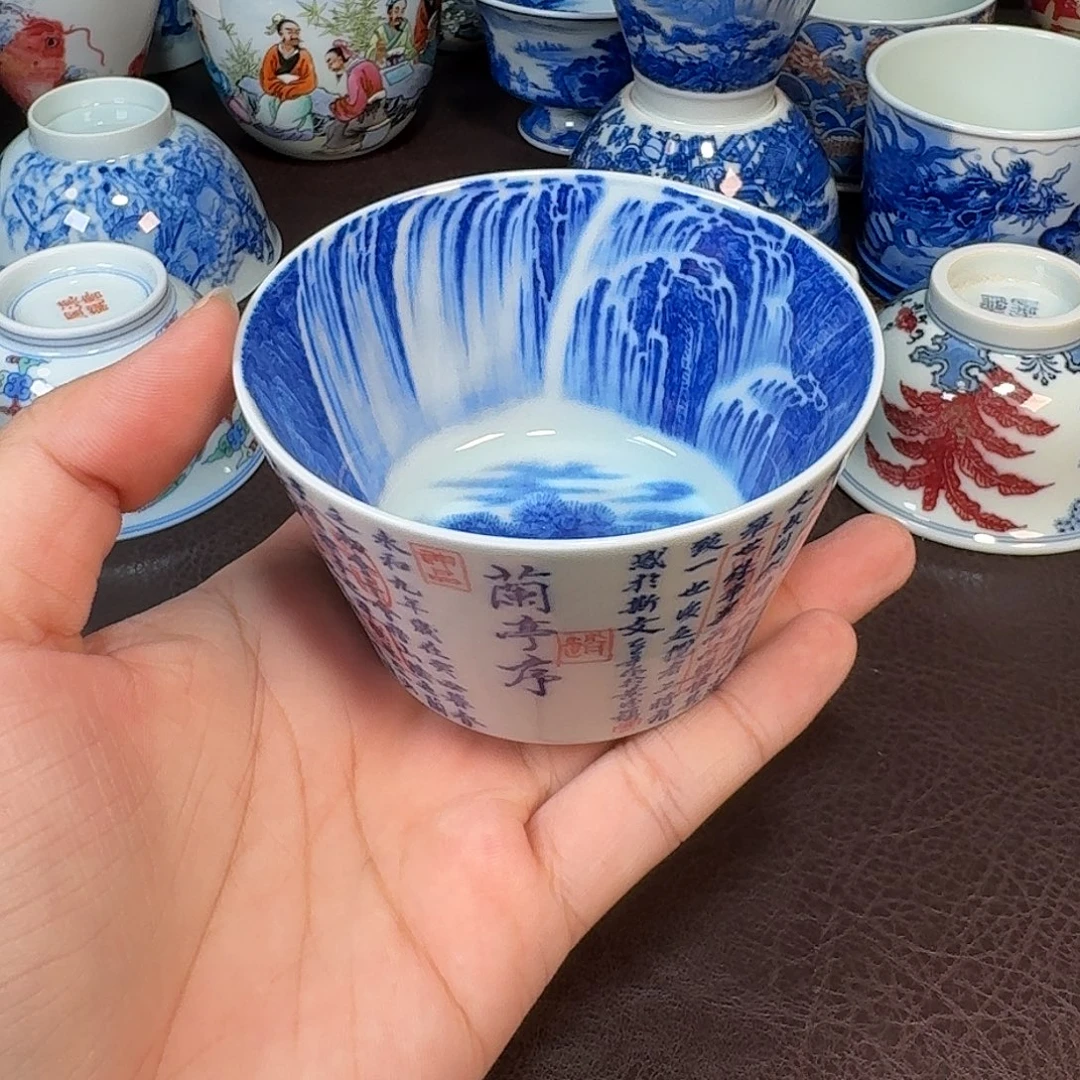 风***淡现代景德镇陶瓷杯