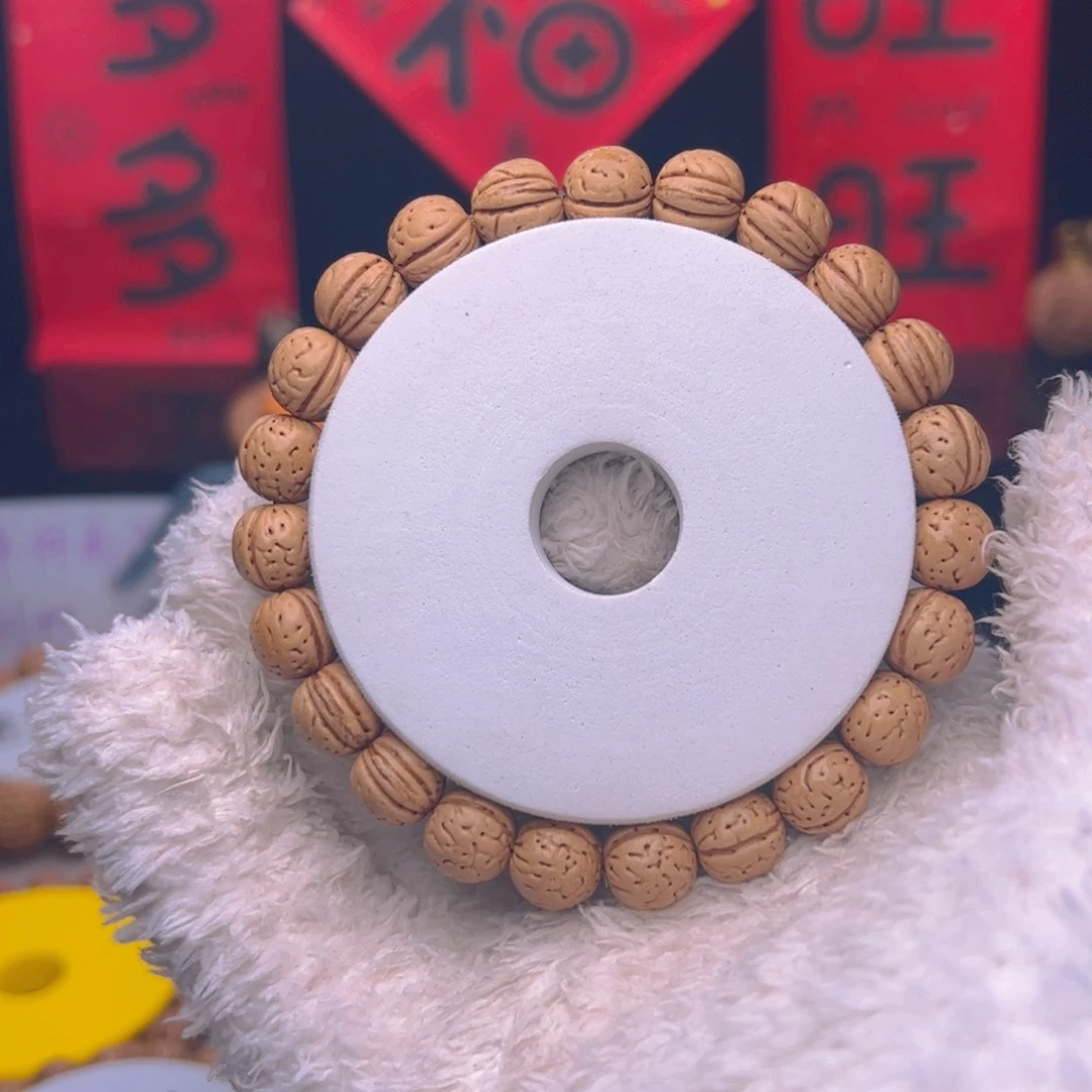 桃核把件R*1.0奶油小黄桃