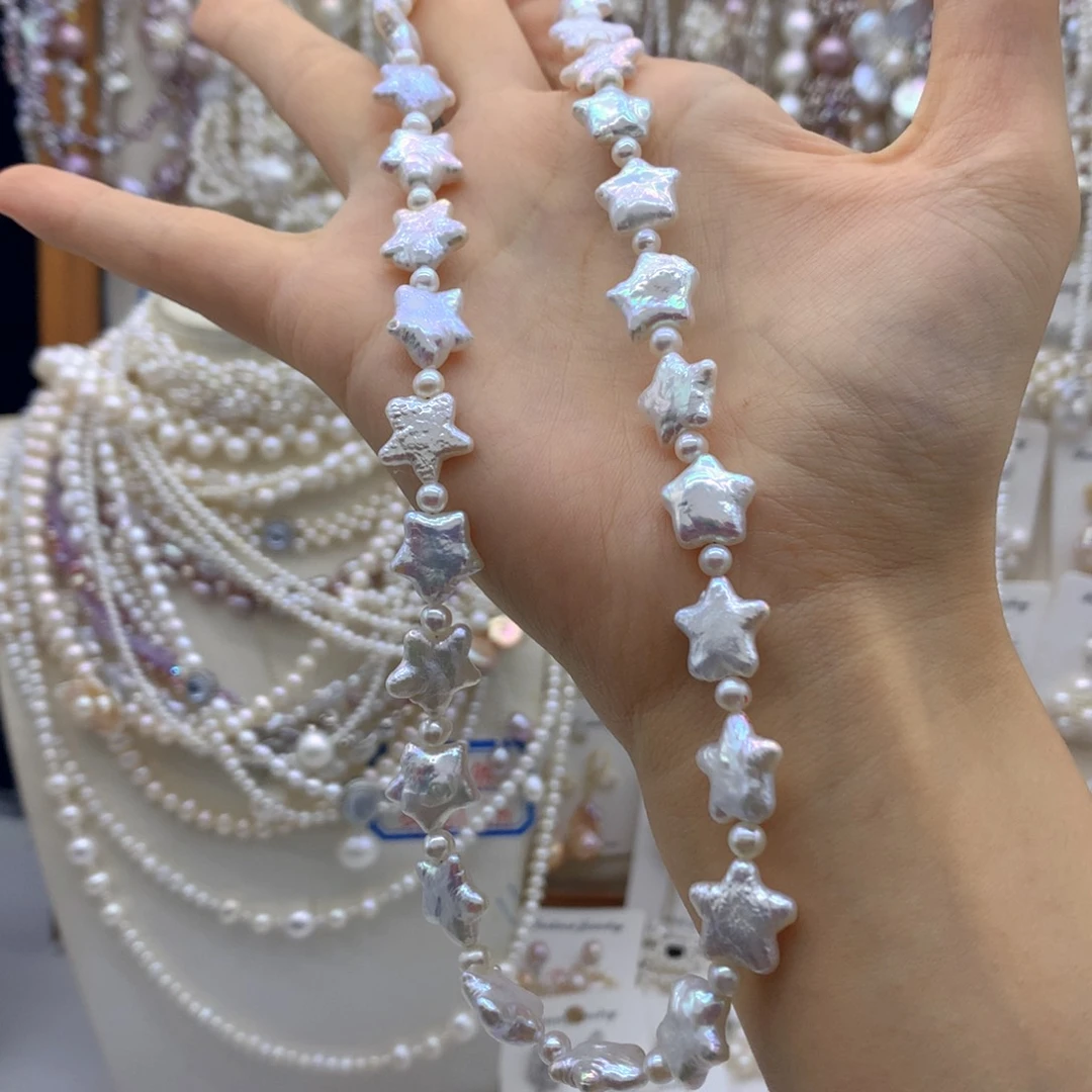 曹***仙合金淡水珍珠项链耳饰