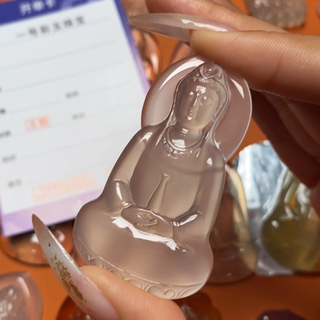 程***栋玛瑙/玉髓颈饰未镶嵌