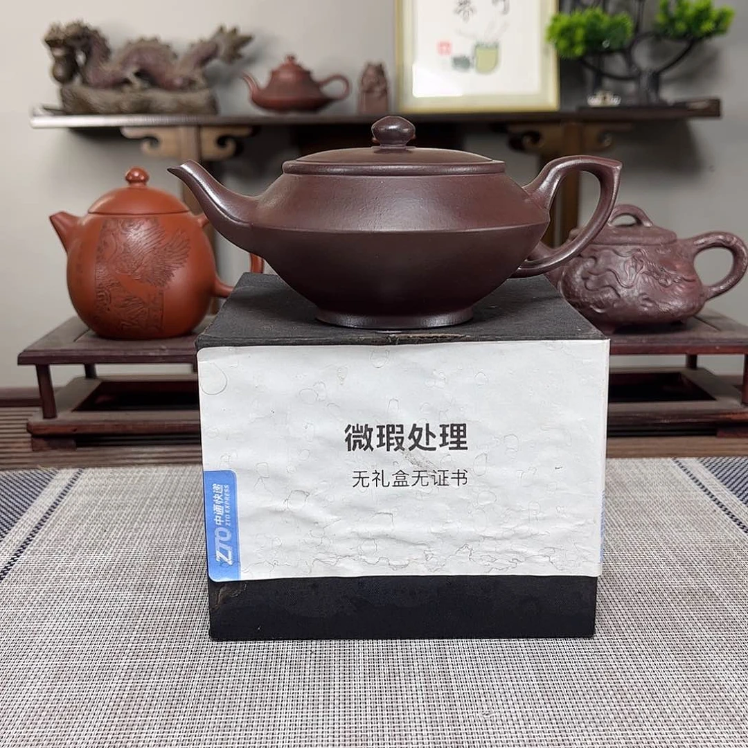 茶壶紫砂佛**生微瑕处理