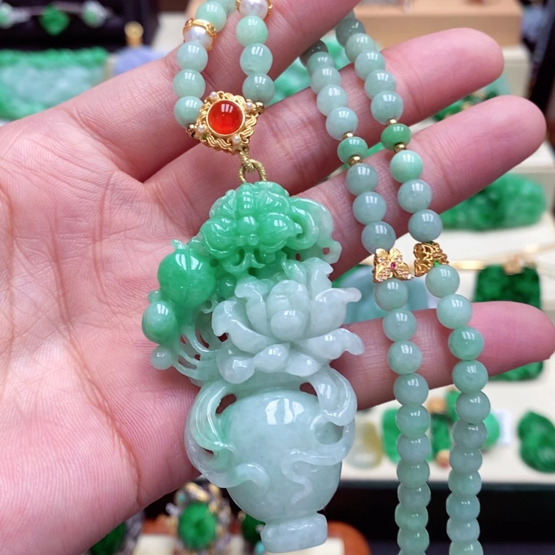 颈饰未镶嵌翡翠翡翠吊坠