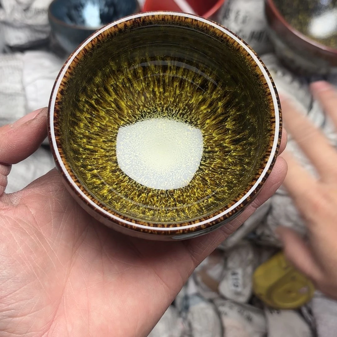 茶盏谁****杯建盏主人杯一只