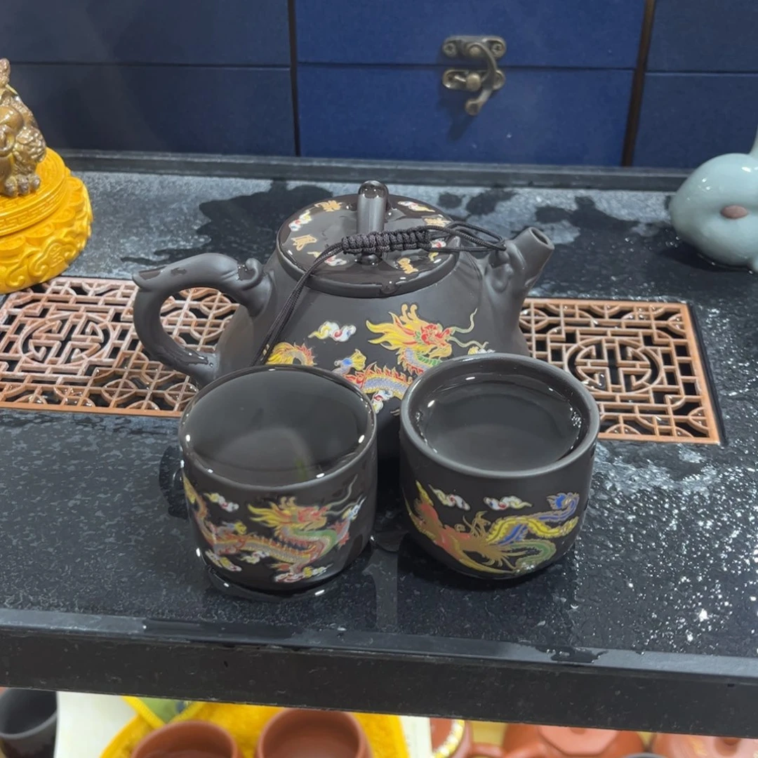 茶杯紫砂紫砂壶一壶2杯