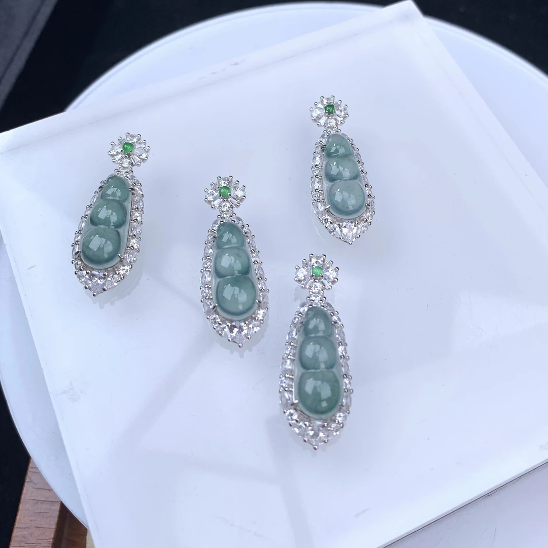 【大东哥推荐】翡翠豆子吊坠|572320|多样性发一件|实物为准