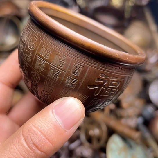 铜制文玩把玩物件