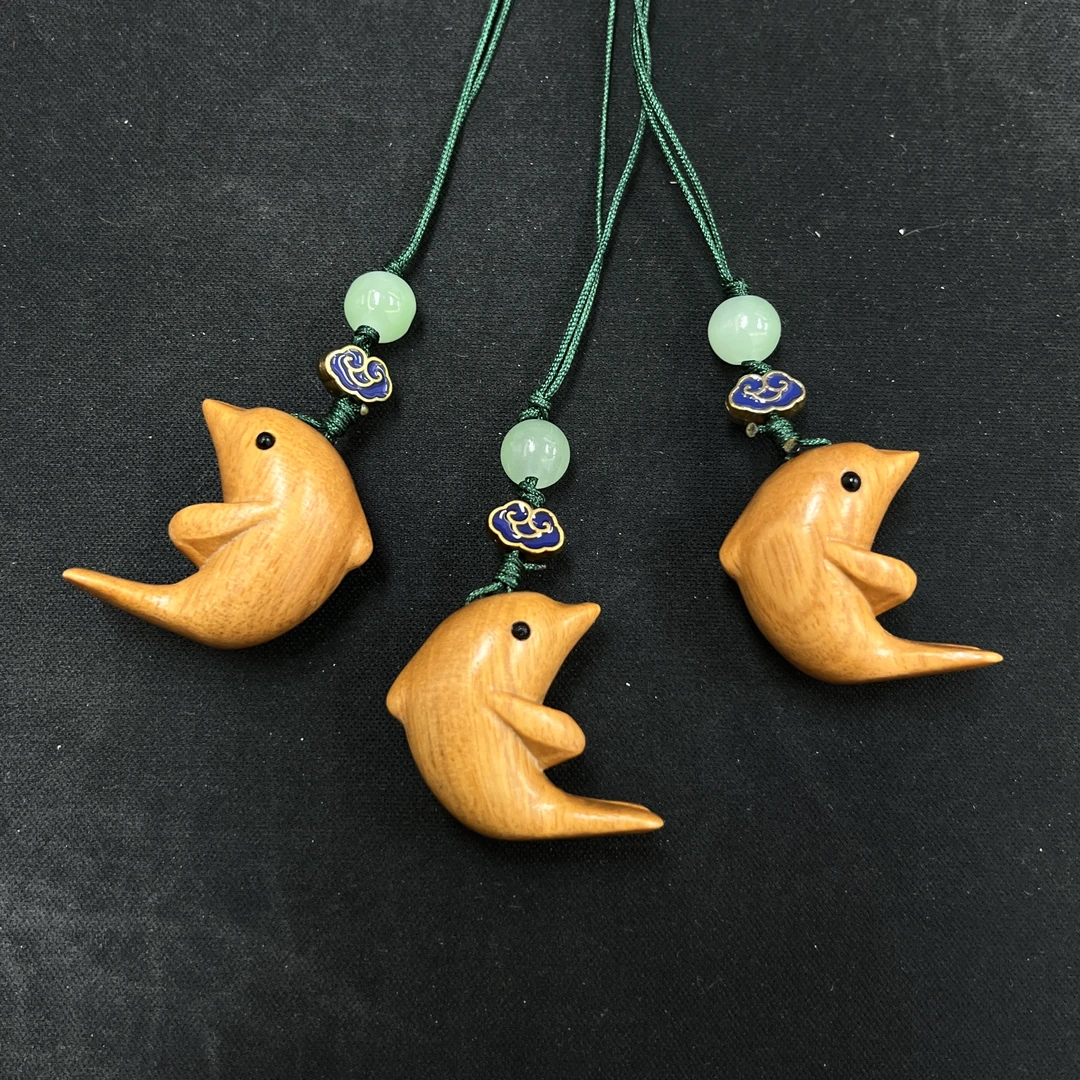 老山檀海豚挂件*（多样性发一件）