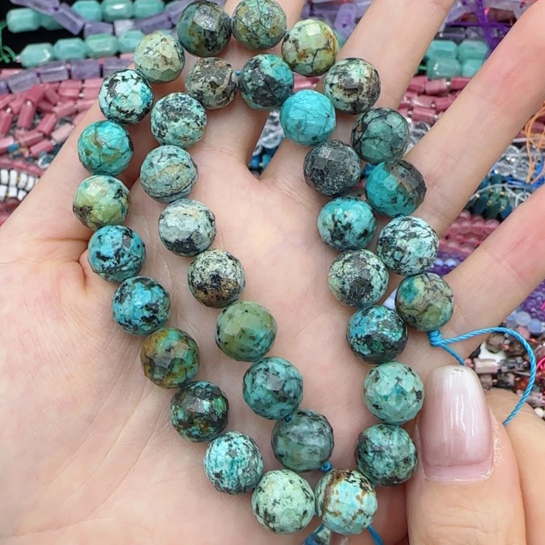 玛瑙/玉髓未镶嵌珠宝半成品一级非洲松切面一条卡11