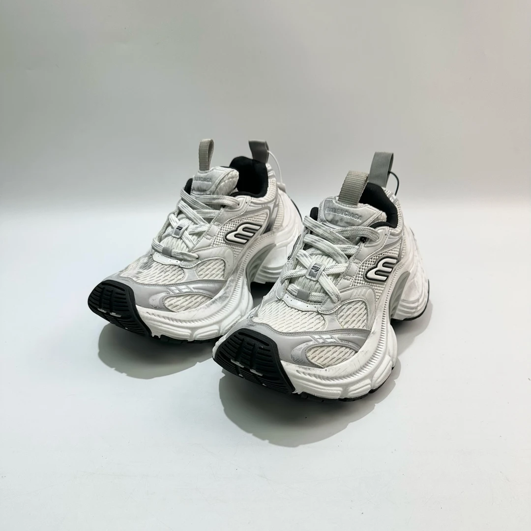 99新 Balenciaga/巴黎世家 37码 白色10XL老爹鞋 SY0903
