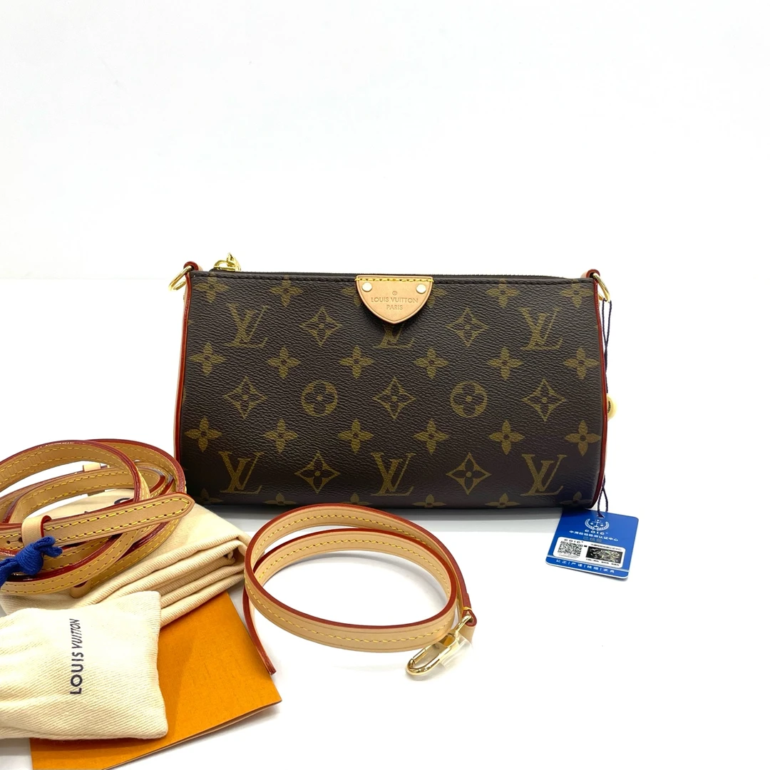 99新 LV  路易威登 Pochette Tirette 经典老花 手提单肩包