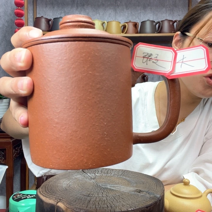 茶杯紫砂原矿紫砂杯