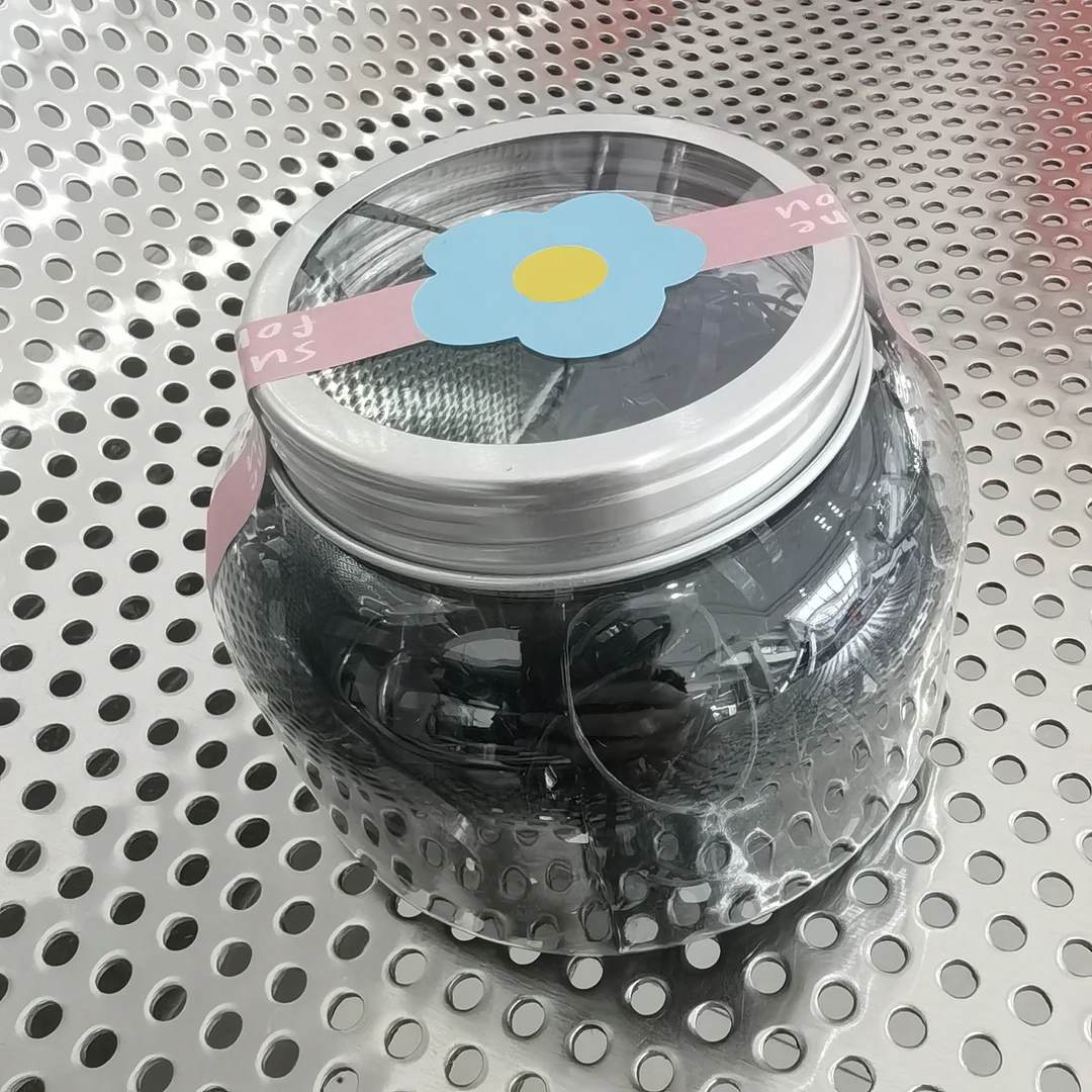 A763黑色一次性小皮筋一盒