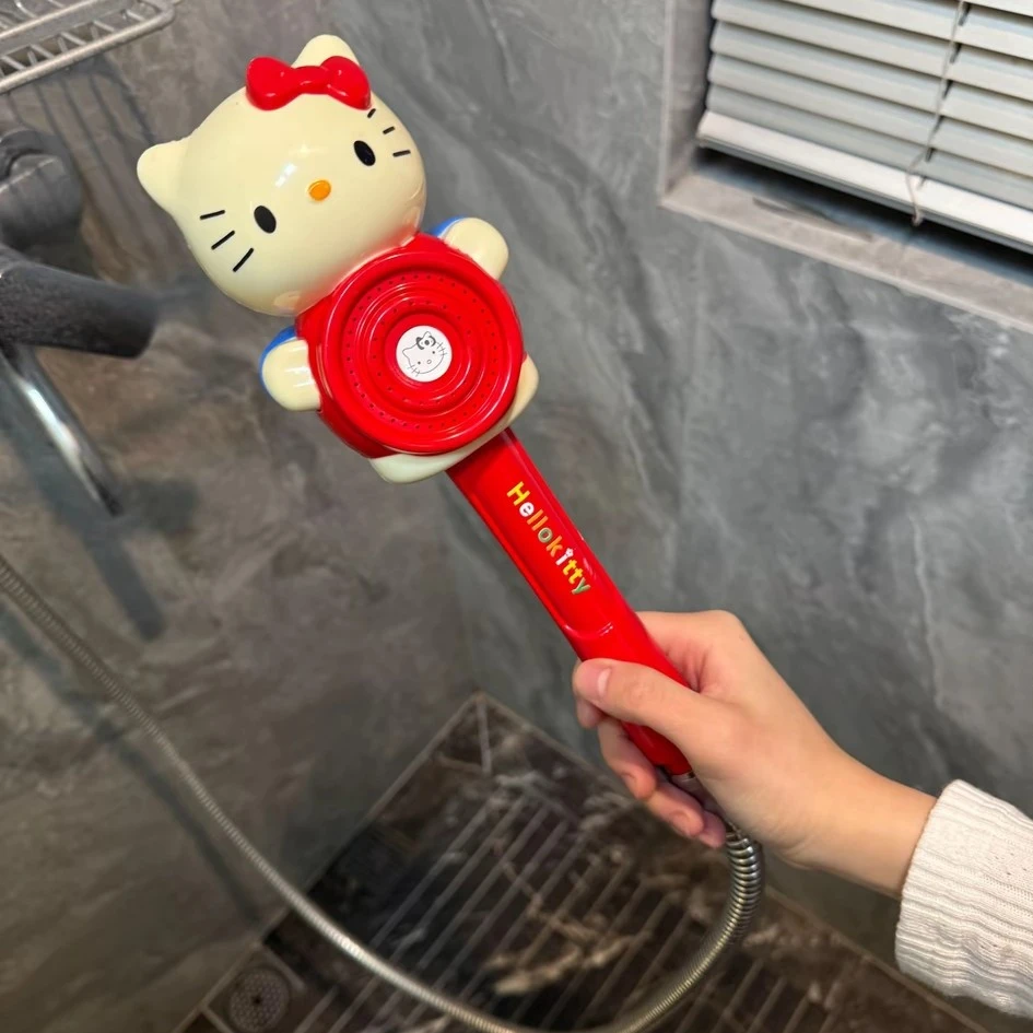 同款HelloKitty花洒kt花洒可爱kt猫日常通用尺寸家用手持婴儿宝宝