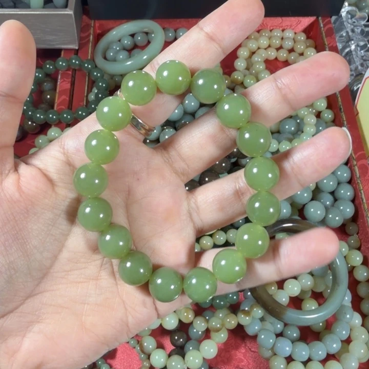 和田玉（糖玉）未镶嵌手链