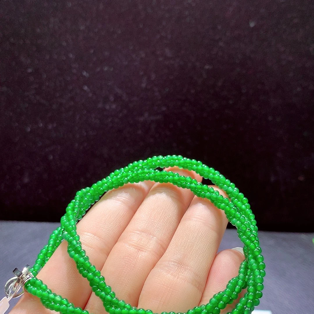 翡翠手链未镶嵌项链