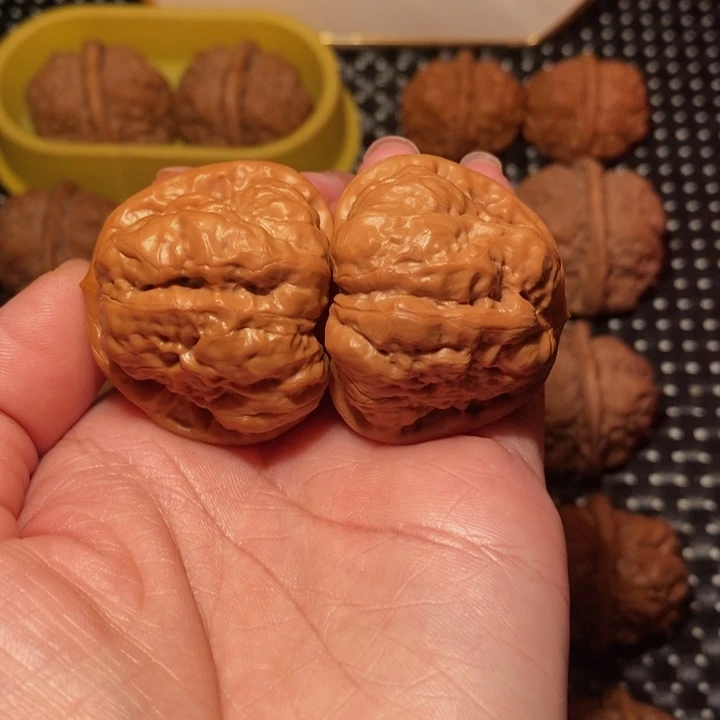 把件文玩核桃四开八腿
