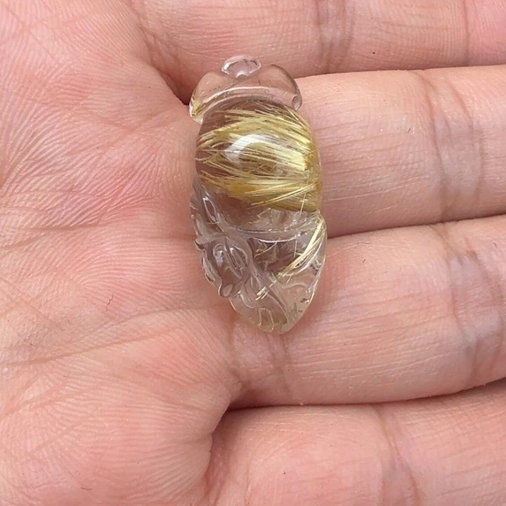 查罗石合金手绳坚*天然钛晶