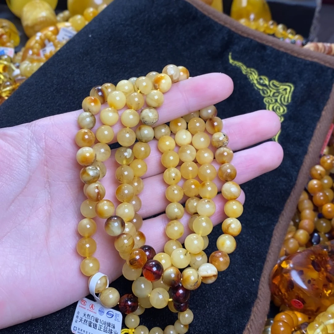 琥珀未镶嵌珠宝奇石