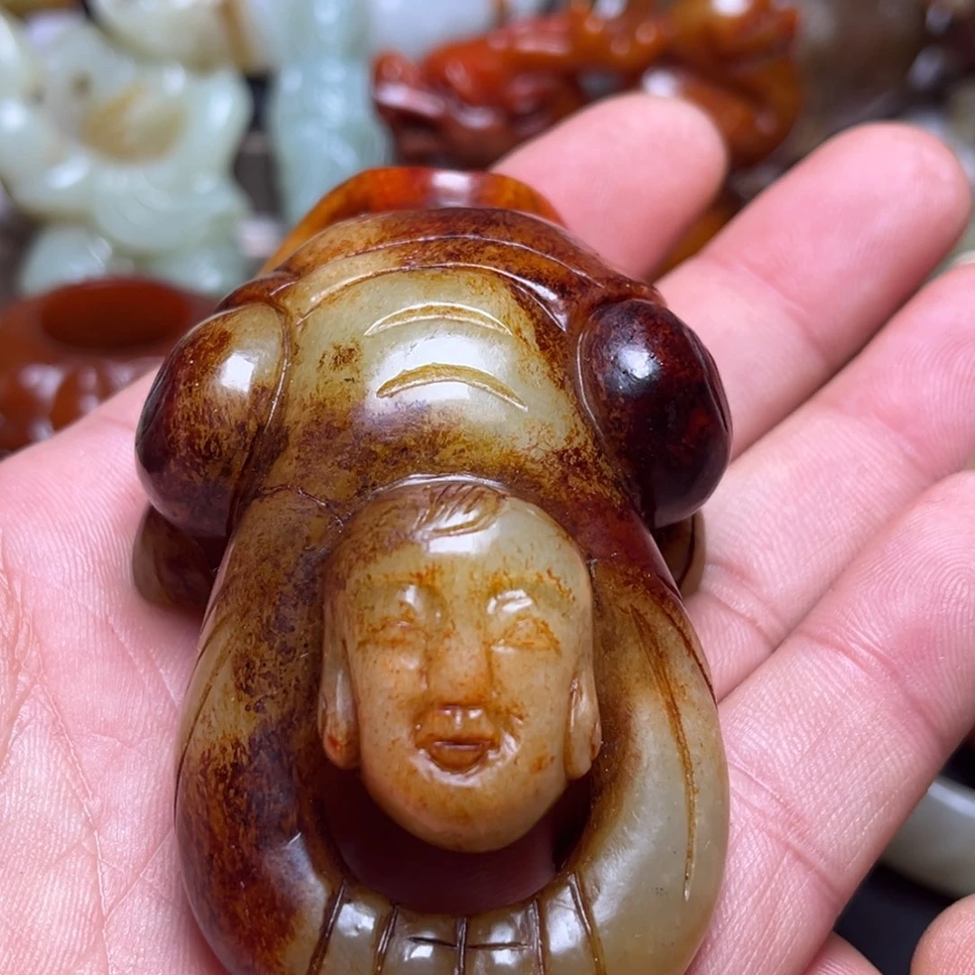 和田玉挂件未镶嵌