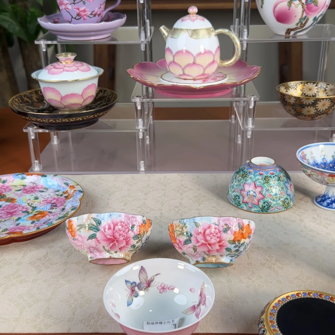 @*纯手工手绘 高端茶器