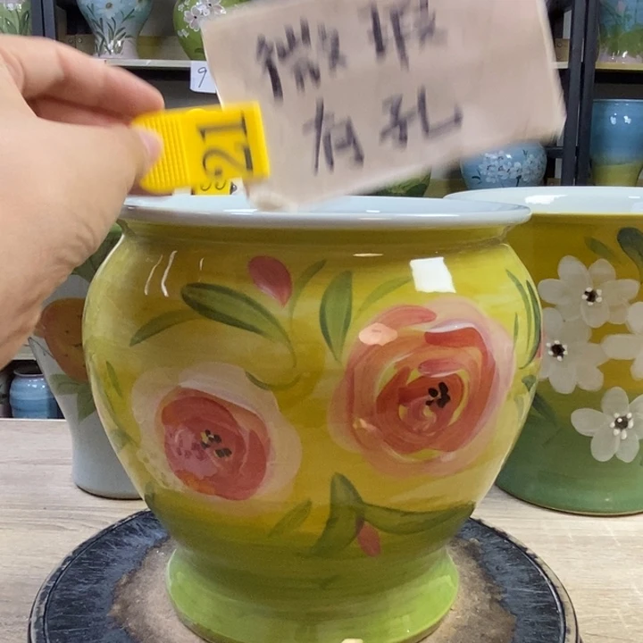 景德镇高温陶瓷花盆