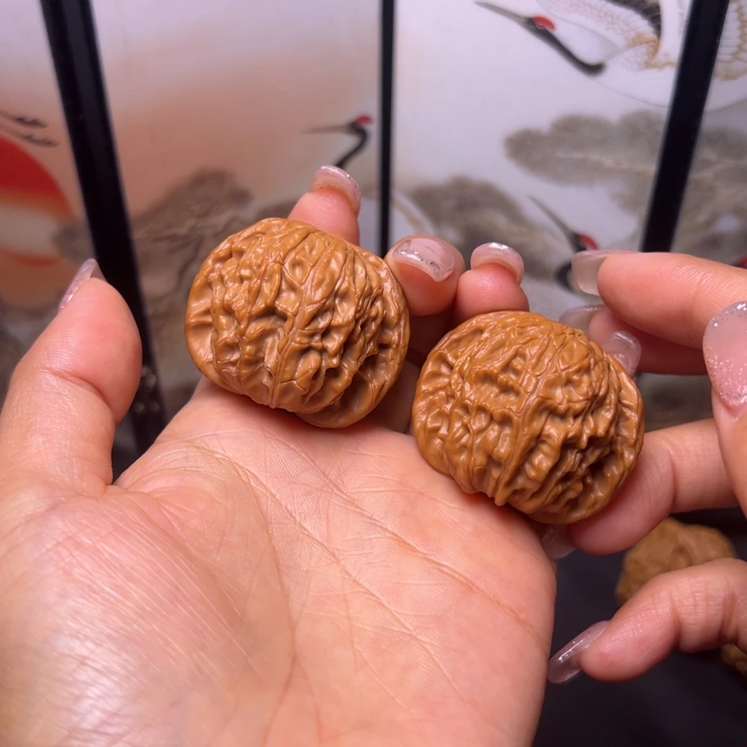把件文玩核桃40磨盘