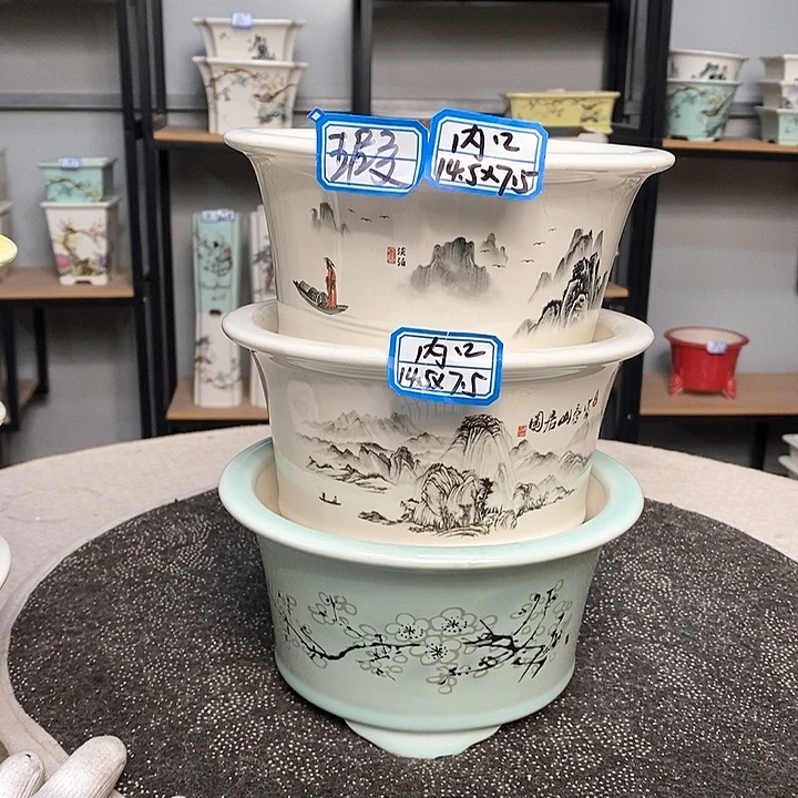 紫砂的花盆很漂亮6