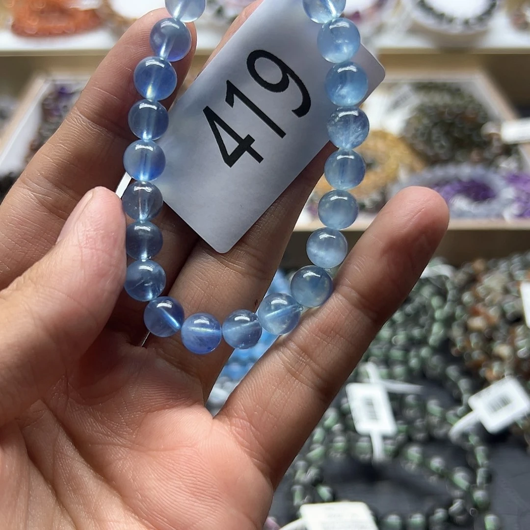 海蓝宝石手链未镶嵌手链