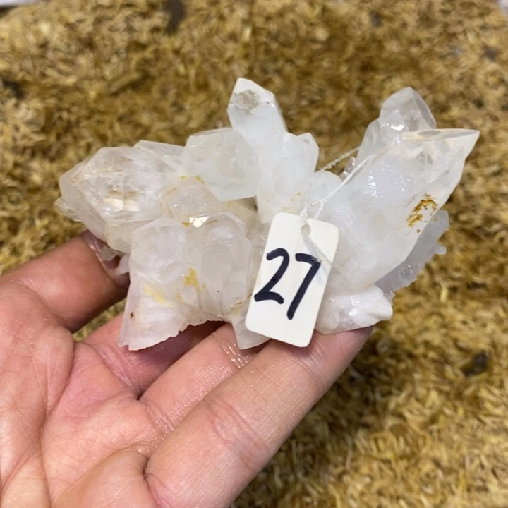 水晶水晶原石摆件未镶嵌