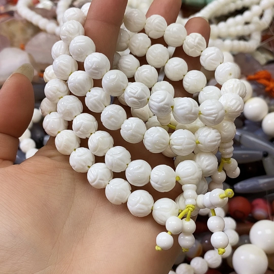 玛瑙/玉髓未镶嵌珠宝半成品卡十一个素圈