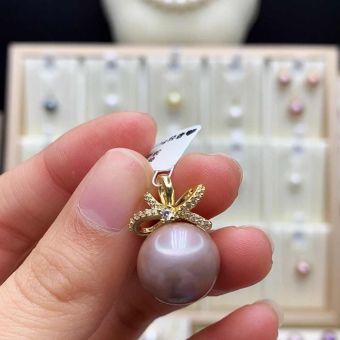 颈饰淡水珍珠合金