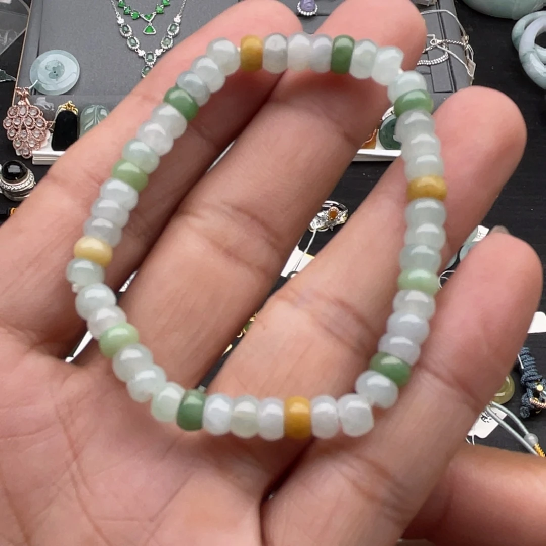 翡翠未镶嵌手链手链