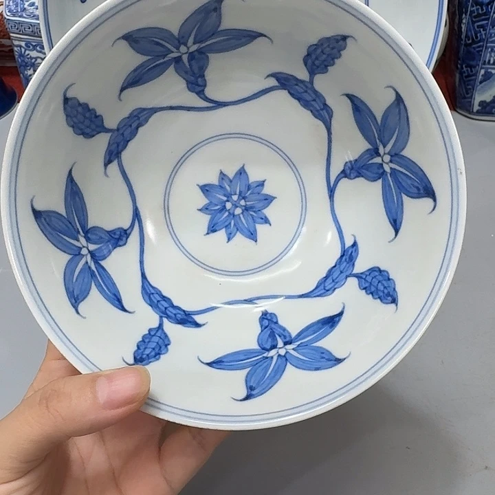 南***烟摆件陶瓷制品纯手工碗