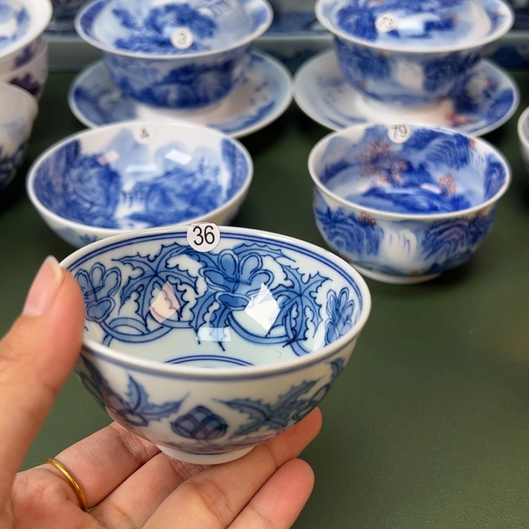 木木景德镇纯手工纯手绘茶具36